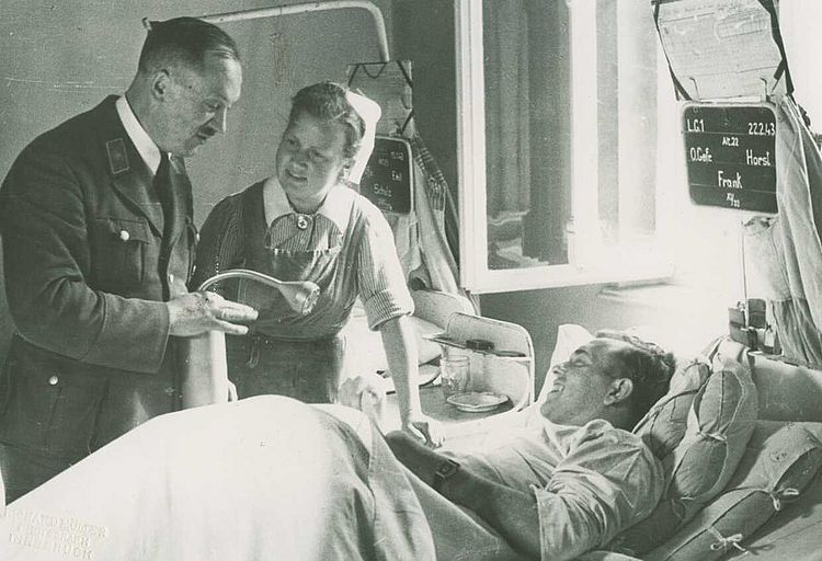 Aufnahme eines "Sprechenden Feldpostbriefes"